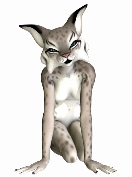 Linda figura de Toon - Lynx —  Fotos de Stock