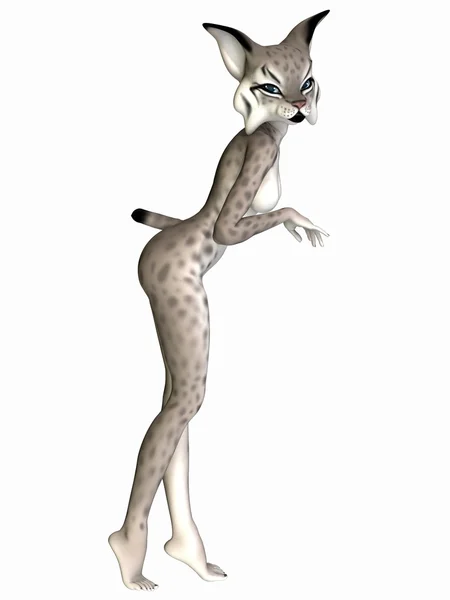 Bonito Toon Figura - Lynx — Fotografia de Stock