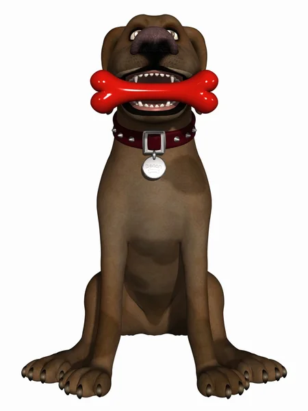 Cão de toon — Fotografia de Stock