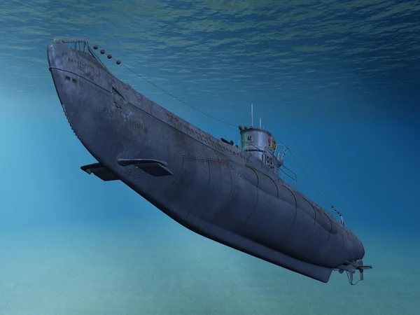 U99-Duitse onderzeeër — Stockfoto