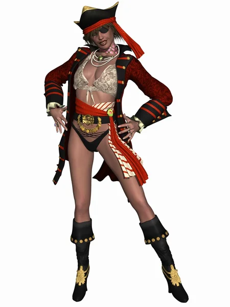 Sexy piraat — Stockfoto
