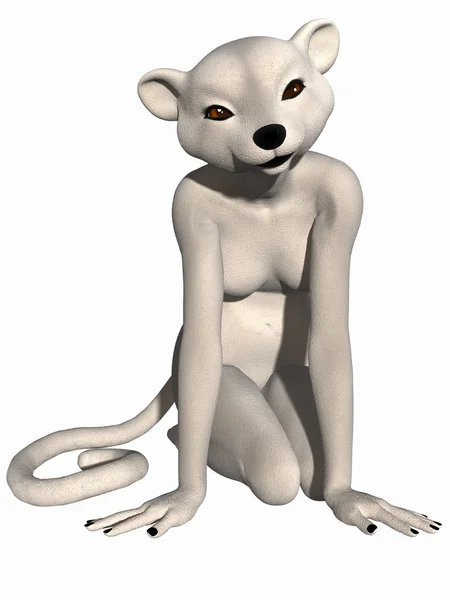 Cute Toon Figure - Polar Bear — Stock Photo, Image