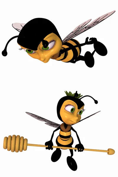 Toon Bee — Stock Photo, Image