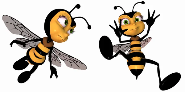 Toon Bee. — Foto de Stock