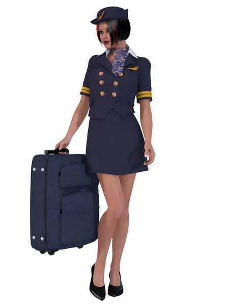 Stock image Flight Attendant