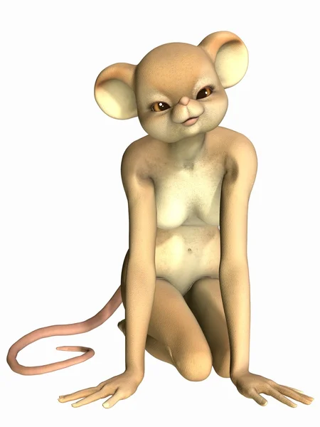 Cute Toon Figure - Mouse — Stock Photo, Image