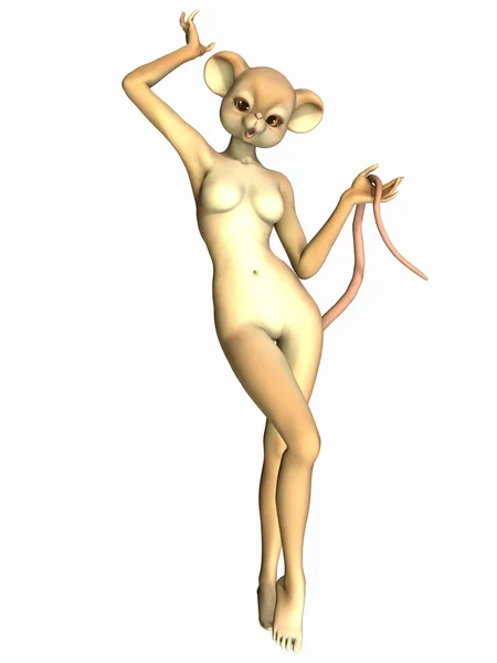 Cute Toon Figure - Mouse — Stock Photo, Image