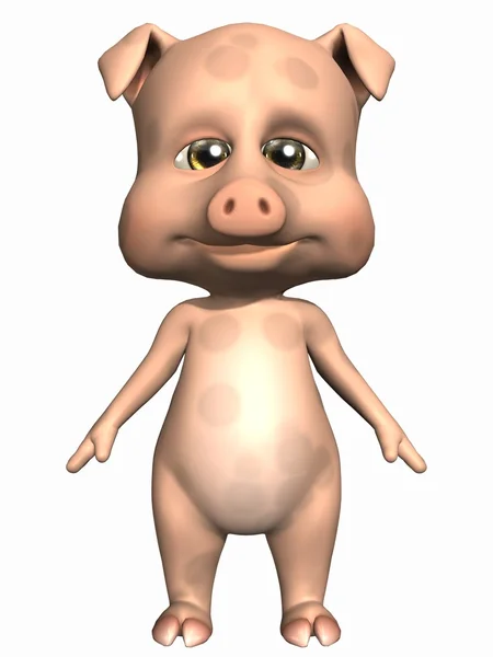 かわいいペット - 豚 — ストック写真