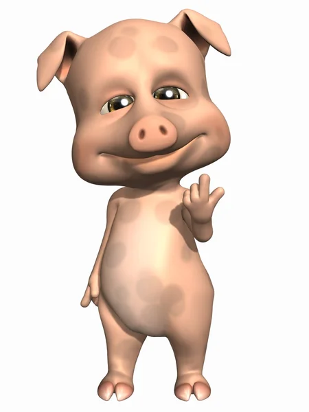 Linda mascota - Cerdo — Foto de Stock