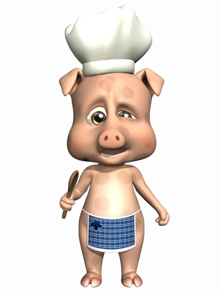 かわいいペット - 豚 — Stockfoto