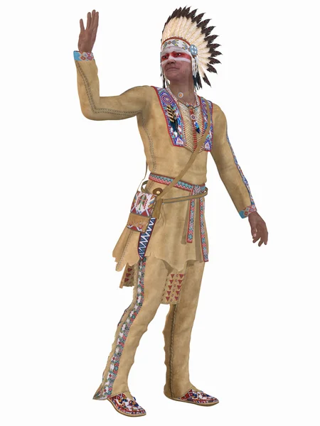 Американский индеец - Шайенн — стоковое фото