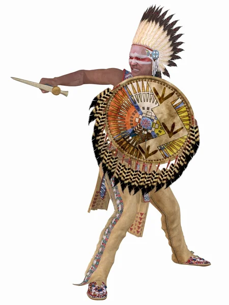 Índio nativo americano - Cheyenne — Fotografia de Stock