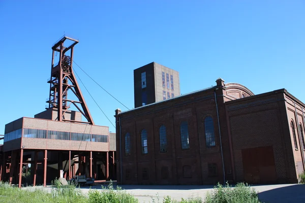 Промисловий комплекс вугільної шахти — стокове фото