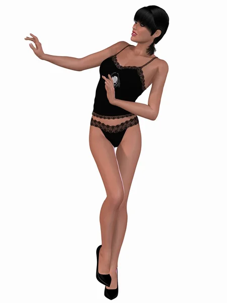 Mannequin in sexy ondergoed — Stockfoto