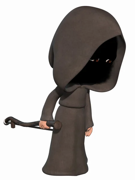 Kreskówka grim reaper — Zdjęcie stockowe