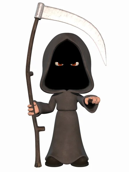 Kreskówka grim reaper — Zdjęcie stockowe