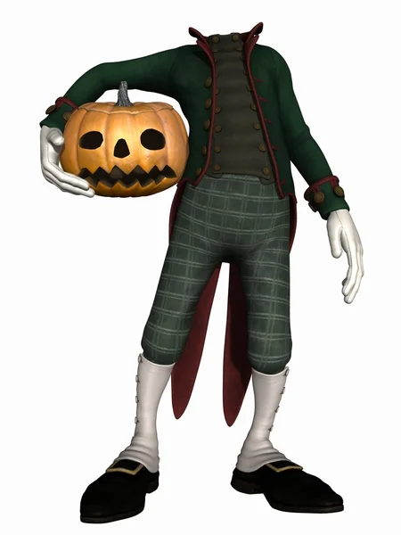 stock image Mister Pumpkin - Halloween Toon Figure