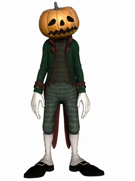 Señor Calabaza - Figura de Halloween Toon —  Fotos de Stock