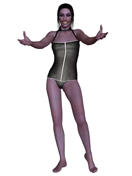Female Vampire - 3D Figure — Stock Photo, Image