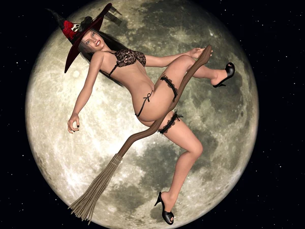 stock image Sexy Witch