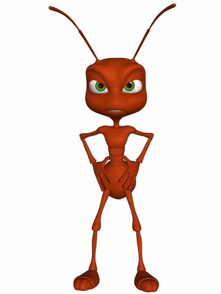 卡通蚂蚁 — 图库照片