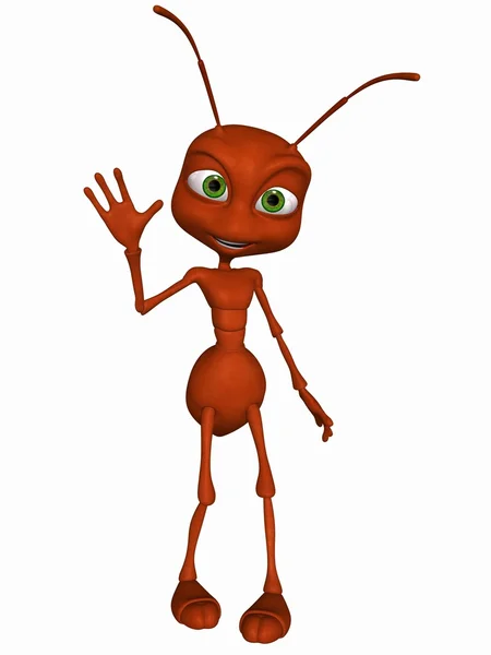 Toon mrówka — Zdjęcie stockowe