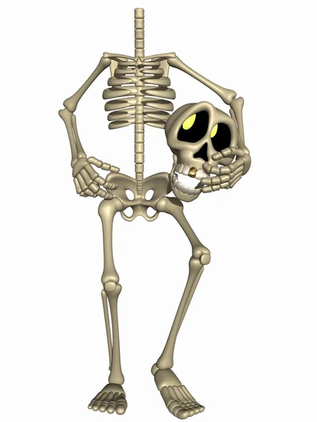 Esqueleto de Toon — Foto de Stock