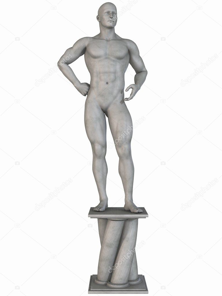 Male Stone Statue
