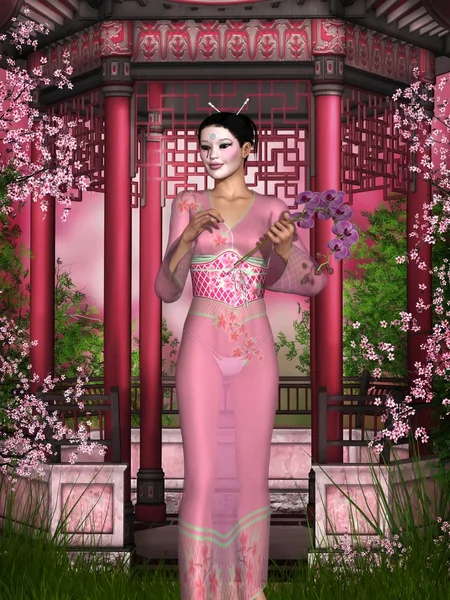 Orientalische Schönheit — Stockfoto