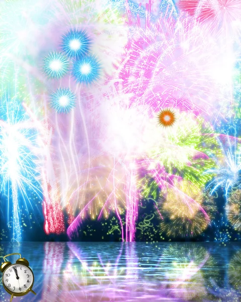 Cartão com elementos do partido — Fotografia de Stock