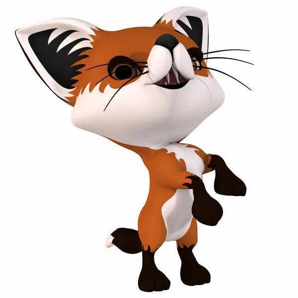 Toon Red Fox — Stock Photo, Image