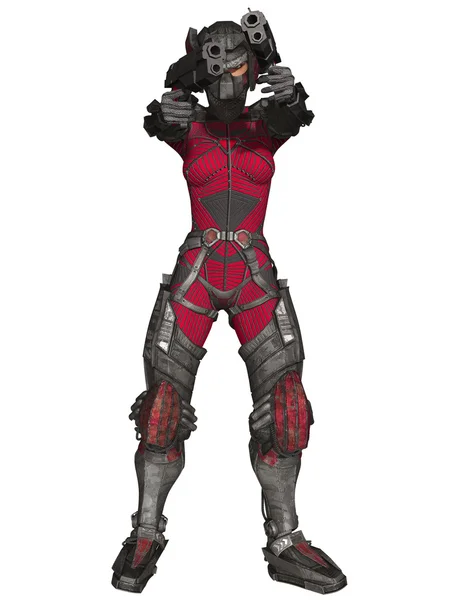 Futuristic Battle Suit — Stock Photo, Image