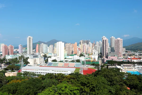 Hong Kong, distretto di Yuen Long — Foto Stock