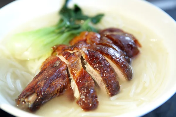 Chinese siu mei noodle — Stock Photo, Image