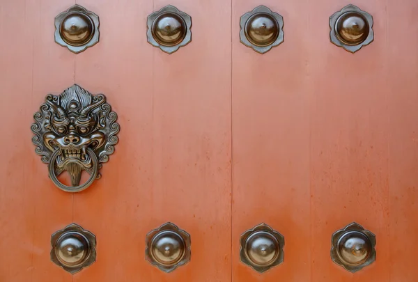 Китайская дверь — стоковое фото