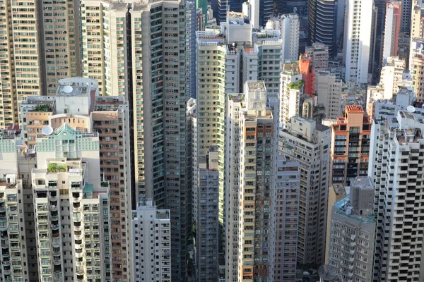 Budovy v Hong Kongu — Stock fotografie