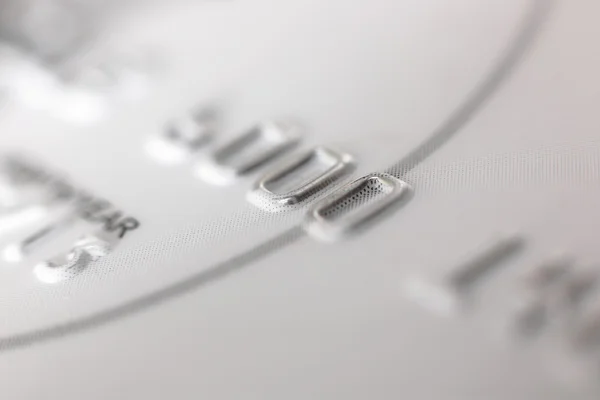 Close up view of a credit card — Stock Photo, Image