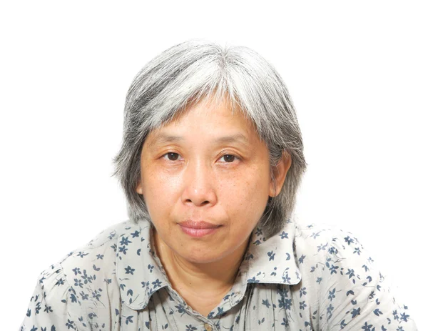 Mulher chinesa de meia-idade — Fotografia de Stock