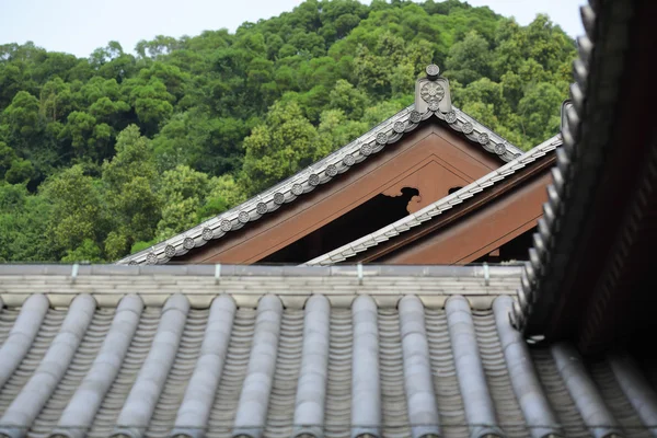 Kinesisk tempeltak – stockfoto
