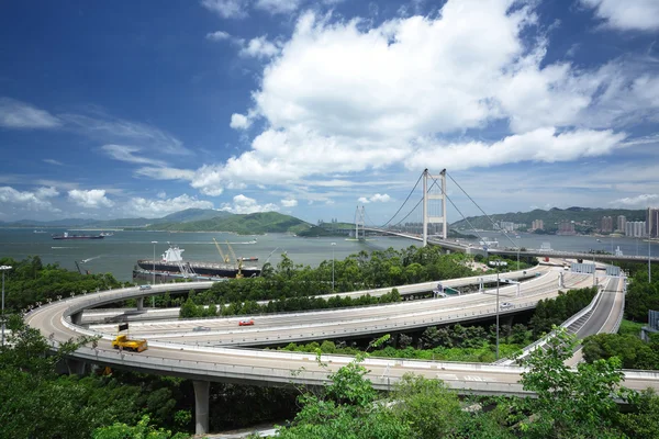 Tsing ma bridge — Stock Fotó
