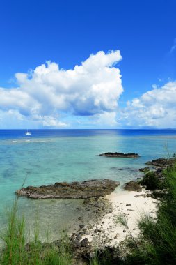 deniz manzarası: okinawa, japan