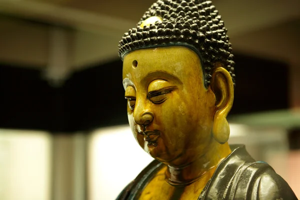 Голова Будды близко. — стоковое фото