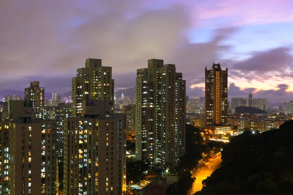 Hong Kong la nuit — Photo