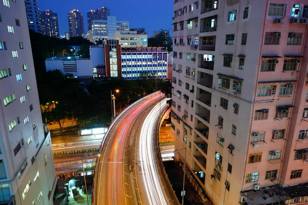 Traffic at night — Stock Photo, Image