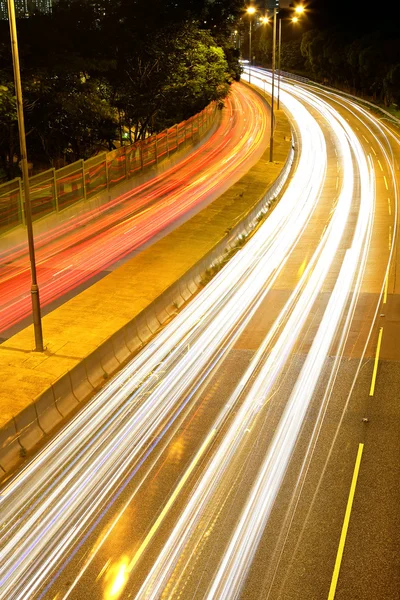 Highway at night — Stock Photo, Image