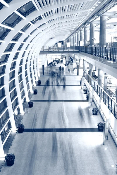 Moving blur in corridor — Stock Photo, Image