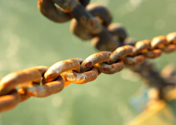 Kovový Řetěz — Stock fotografie