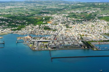 okinawa Japonya Hava fotoğrafı