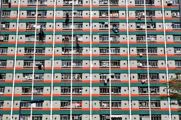 Hong Kong condominio edilizia pubblica — Foto Stock