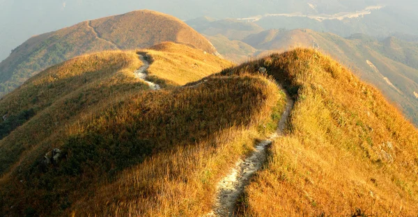 Twisting caminho da montanha — Fotografia de Stock
